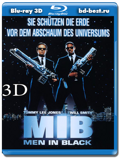 Люди в черном 1 3D (Blu-ray, блю-рей)